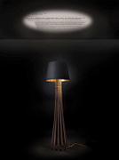 Living-room Lamp // Videoproyección, lámpara // 135x49cm